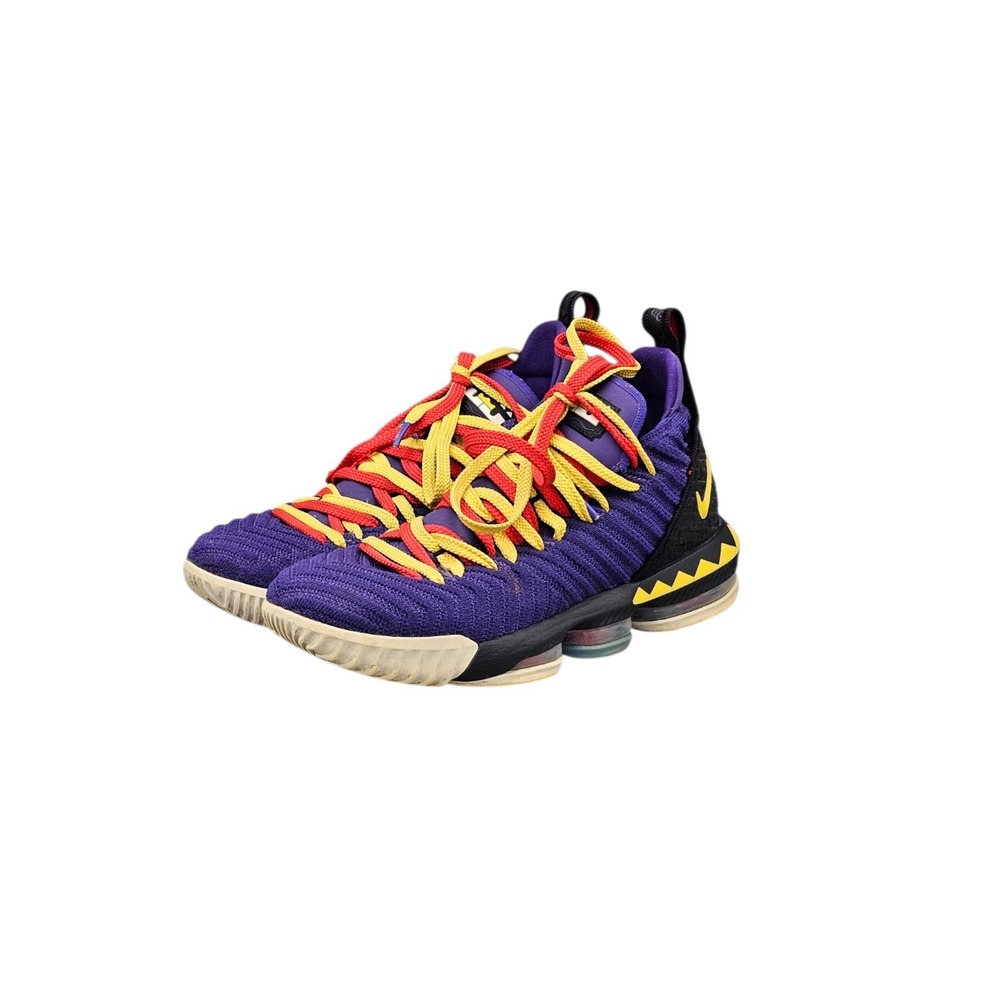 Nike Men's Size 10 US LeBron XVI 16 Martin Purple Basketball Sneakers Shoes READ - Picture 3 of 8